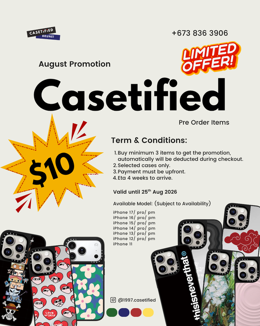 [Pre-Order] August Promotion